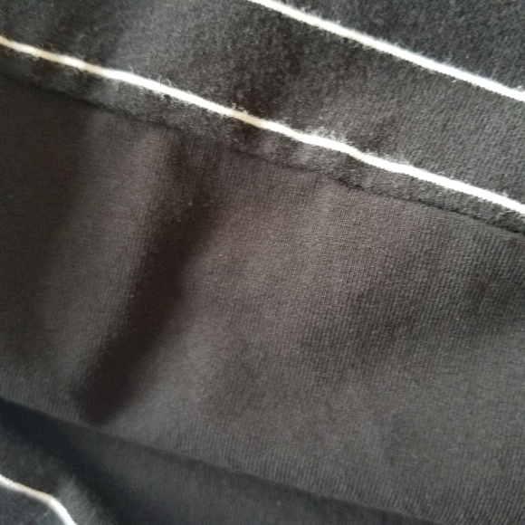 H&M BASIC Bodycon Quarter Sleeve Striped Dress - Picture 6 of 9